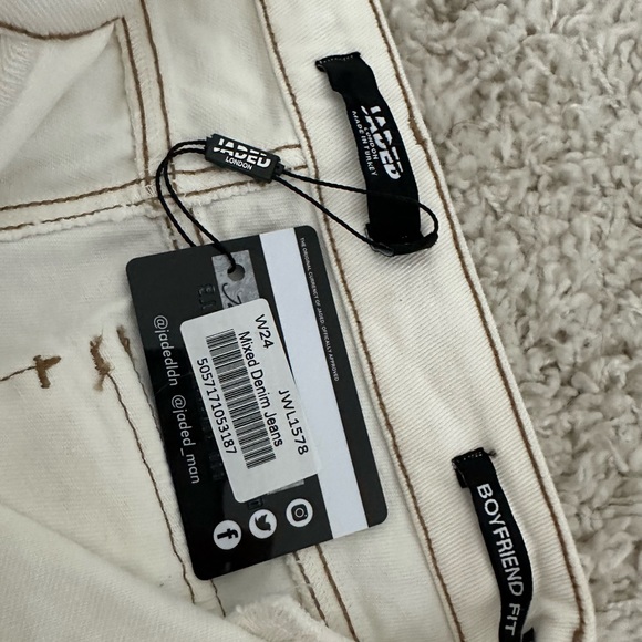 NWT Jaded London Patchwork Jeans Size 24 - Picture 7 of 9